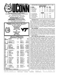 Virginia Tech - UConn Huskies