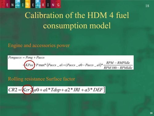 Effect of Pavement Conditions on Rolling Resistance and Fuel ...