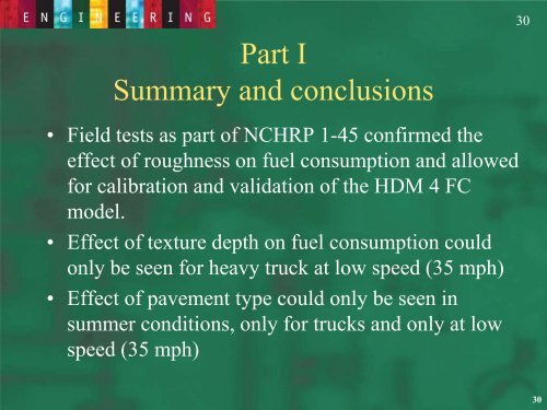 Effect of Pavement Conditions on Rolling Resistance and Fuel ...