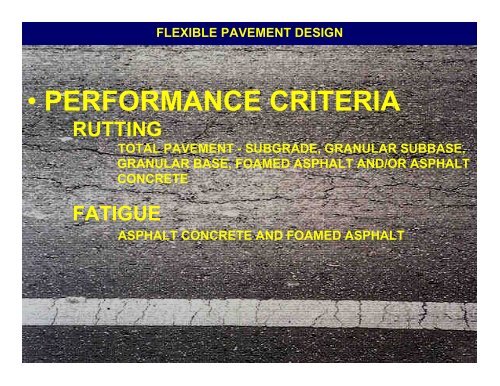 pavement design