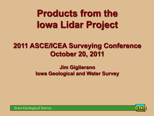 LiDAR in Iowa!!!