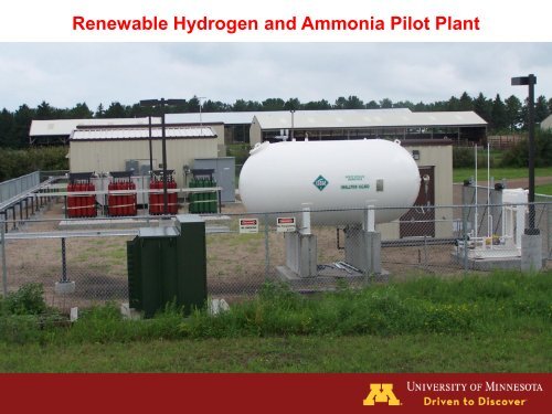 Wind to Hydrogen to Ammonia Pilot Project