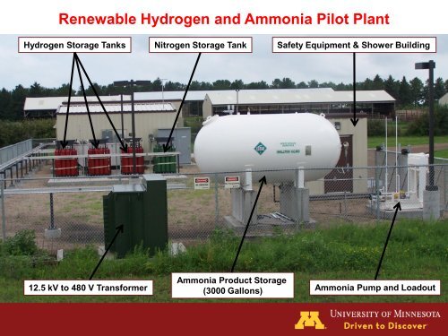 Wind to Hydrogen to Ammonia Pilot Project