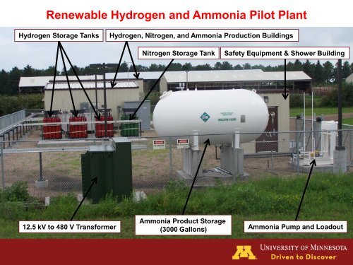 Wind to Hydrogen to Ammonia Pilot Project
