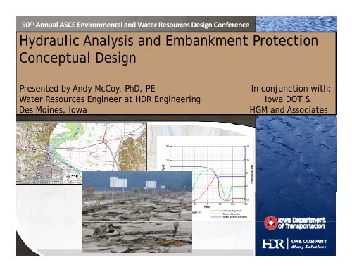 Hydraulic Analysis and Embankment Protection Conceptual Design