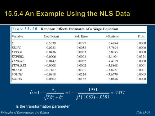 Panel Data - Memorial University of Newfoundland