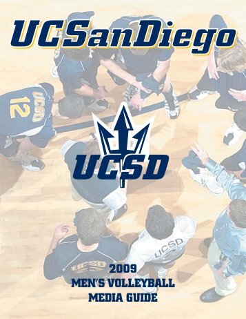 2009 Men's Volleyball Guide.indd - UC San Diego Athletics