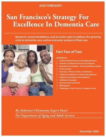 San Francisco's Strategy For Excellence In Dementia Care