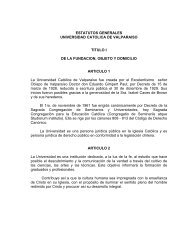 Estatutos Generales de la Universidad - Pontificia Universidad ...