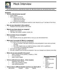 Mock Interview (.pdf)