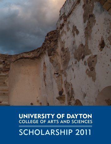 Scholarship 2011 (pdf) - University of Dayton