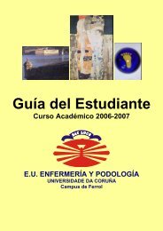 GuÃ­a del Estudiante 2006 - Facultad de EnfermerÃ­a y PodologÃ­a de ...