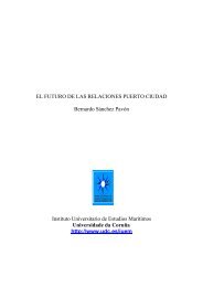 las relaciones puerto-ciudad y sus implicaciones - Universidade da ...