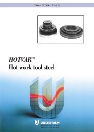 HOTVARâ¢ Hot work tool steel - Uddeholm