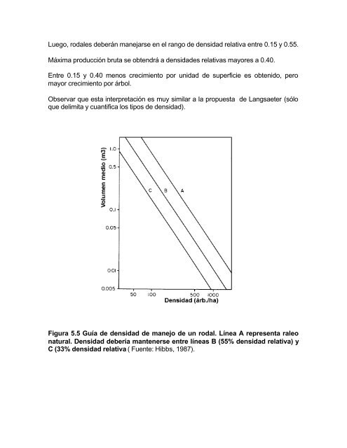 silvicultura aplicada i apuntes de clase - Universidad de ConcepciÃ³n