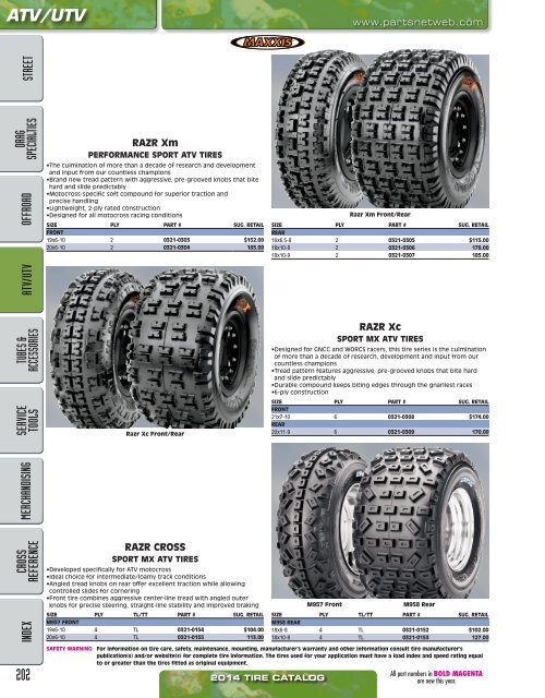 AdrenalineMoto - PU MOTORCYCLE TIRE 2014.pdf.pdf