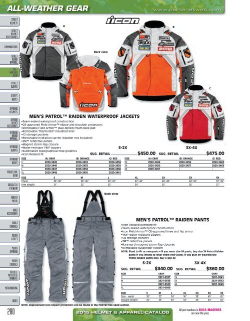 AdrenalineMoto - PU HELMETS & APPAREL 2015.pdf.pdf