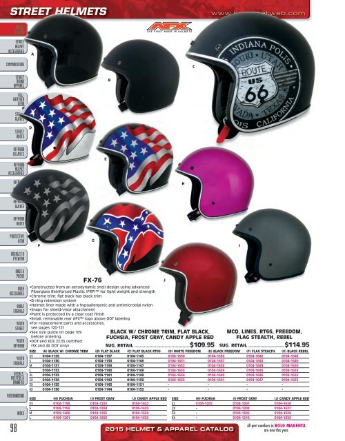 AdrenalineMoto - PU HELMETS & APPAREL 2015.pdf.pdf