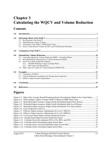 Calculating the WQCV and Volume Reduction - Urban Drainage ...