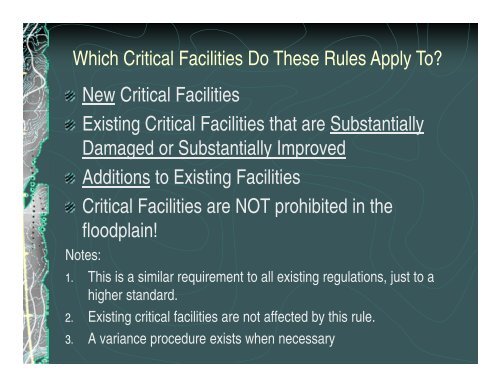 Colorado Floodplain Rules and Regulations