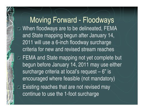 Colorado Floodplain Rules and Regulations