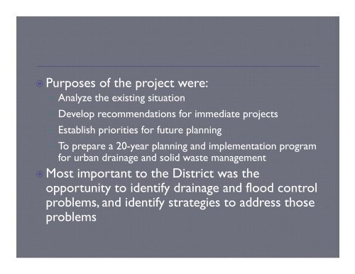 History of Urban Drainage and Flood Control District