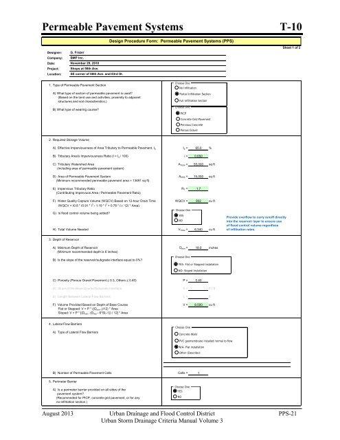 Download the entire Volume 3 Criteria Manual - Urban Drainage ...