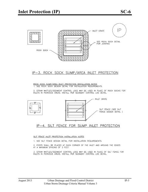 Download the entire Volume 3 Criteria Manual - Urban Drainage ...