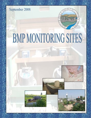 BMP Monitoring Sites - Urban Drainage and Flood Control District