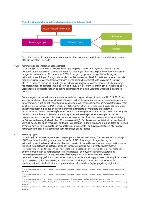 Evaluering av ordningen med veilederkorps - Udir.no