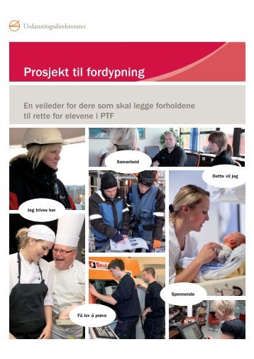 Veileder for prosjekt til fordypning - Udir.no