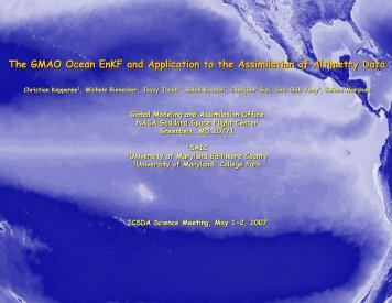 ODAS-1 - NASA Global Modeling and Assimilation Office