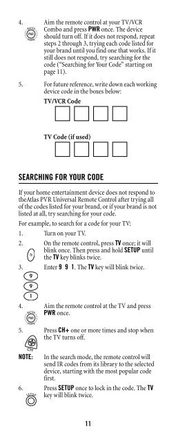 Atlas DVR 1055 Manual - Mediacom