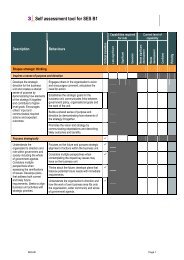 SES 1 self assessment - Australian Public Service Commission