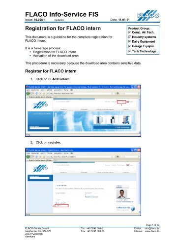 FLACO Info-Service FIS - Flaco-Geräte Gmbh