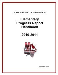 here - Upper Dublin School District