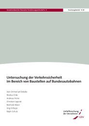 Untersuchung der Verkehrssicherheit im Bereich von Baustellen auf ...