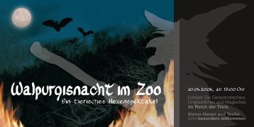 Walpurgisnacht im Zoo