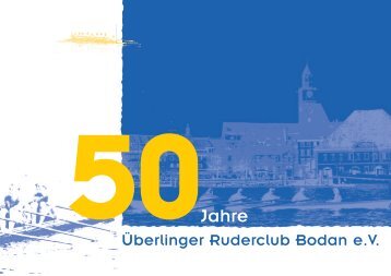 Festschrift - Ãberlinger Ruderclub Bodan