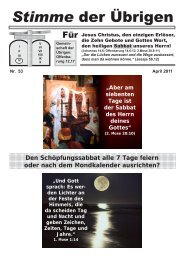 Nr. 53, 4/2011: Mondsabbat und STA-Eckdaten - uebrigen