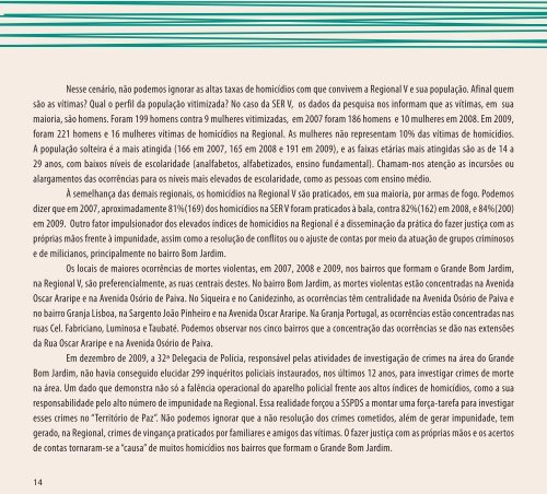 Mapa da Criminalidade e da Violencia em Fortaleza - Uece