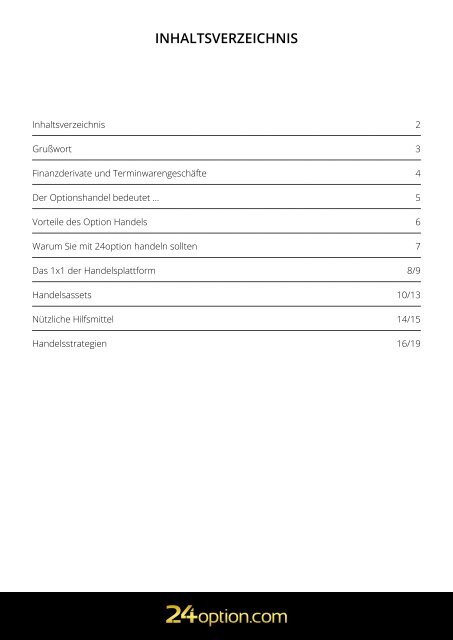 EINSTEIGER HANDBUCH für Broker