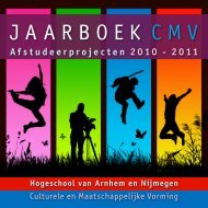  Jaarboek Opleiding Culturele en Maatschappelijke Vorming HAN 2010-2011