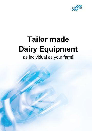 Milking systems - Flaco-Geräte Gmbh