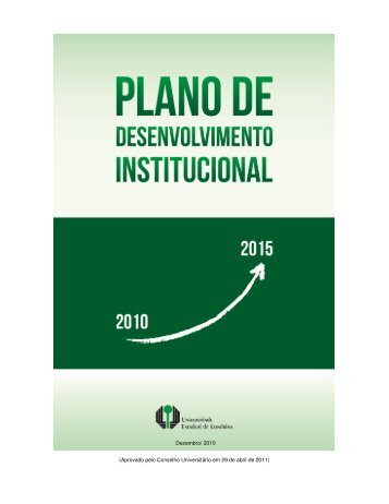 Plano de Desenvolvimento Institucional - Universidade Estadual de ...