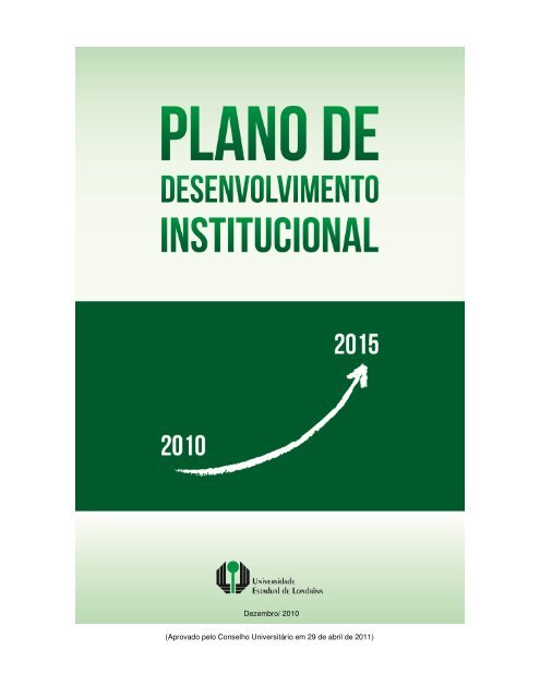 Plano de Desenvolvimento Institucional - Universidade Estadual de ...