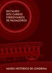 Restauro dos Carros FerroviÃ¡rios de Passageiros - Universidade ...