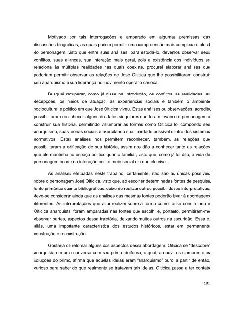 josÃ© oiticica: itinerÃ¡rios de um militante anarquista - Universidade ...