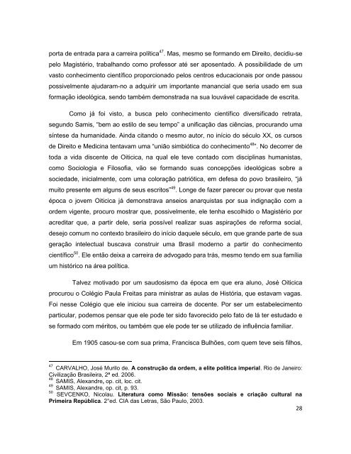 josÃ© oiticica: itinerÃ¡rios de um militante anarquista - Universidade ...