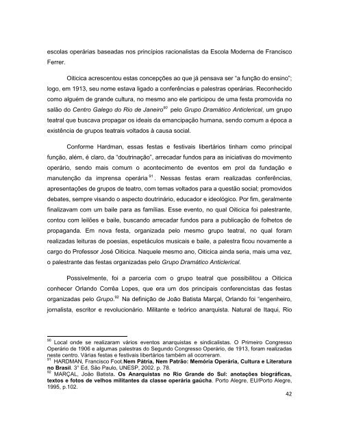 josÃ© oiticica: itinerÃ¡rios de um militante anarquista - Universidade ...